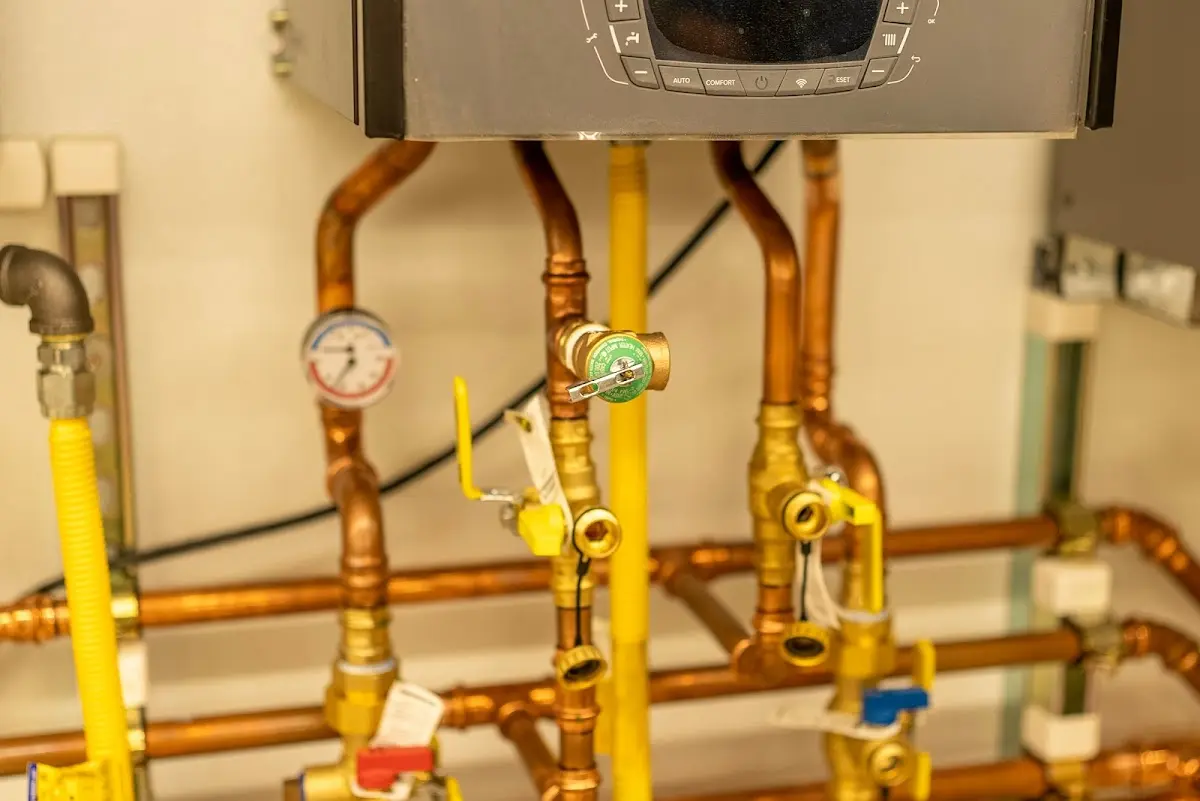 Licensed technician providing Slab Leak Repair for a homeowner in Eau Claire